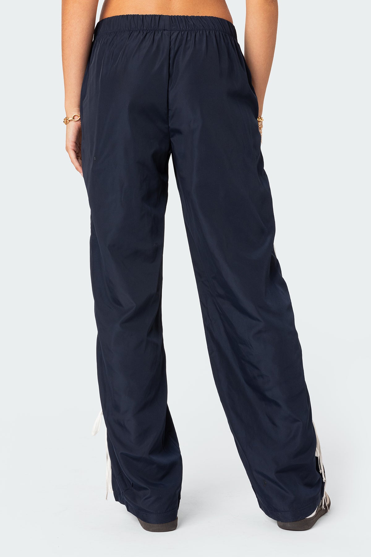 Remy Ribbon Track Pants - NAVY