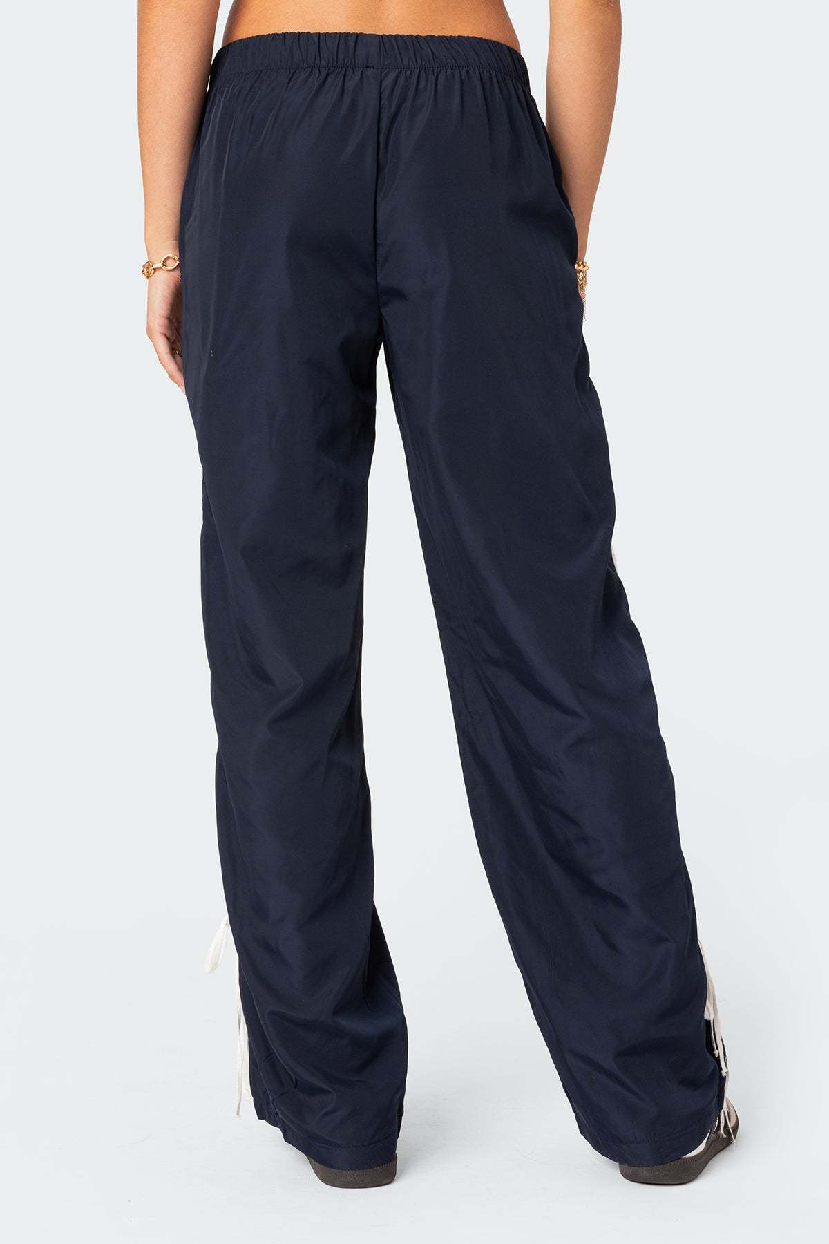 Remy Ribbon Track Pants - NAVY