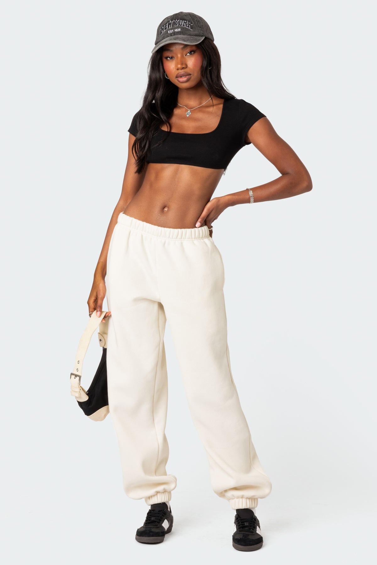 Clark Oversized Sweatpants - CREAM