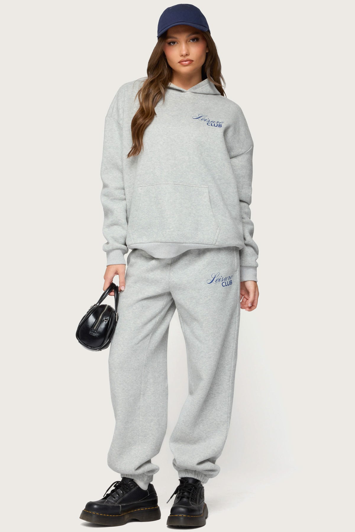 Leisure Club Sweatpants - GRAY-MELANGE