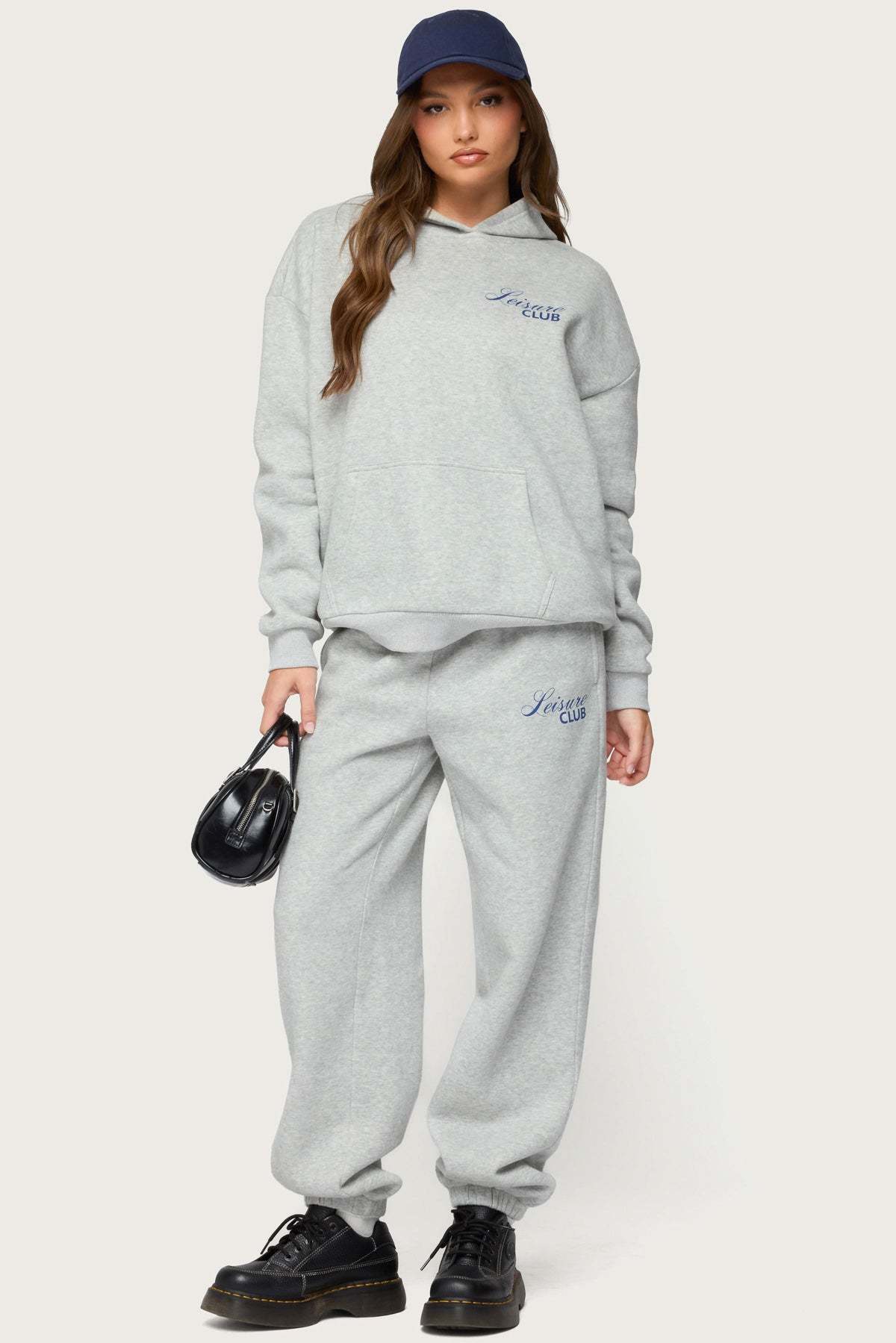Leisure Club Sweatpants - GRAY-MELANGE