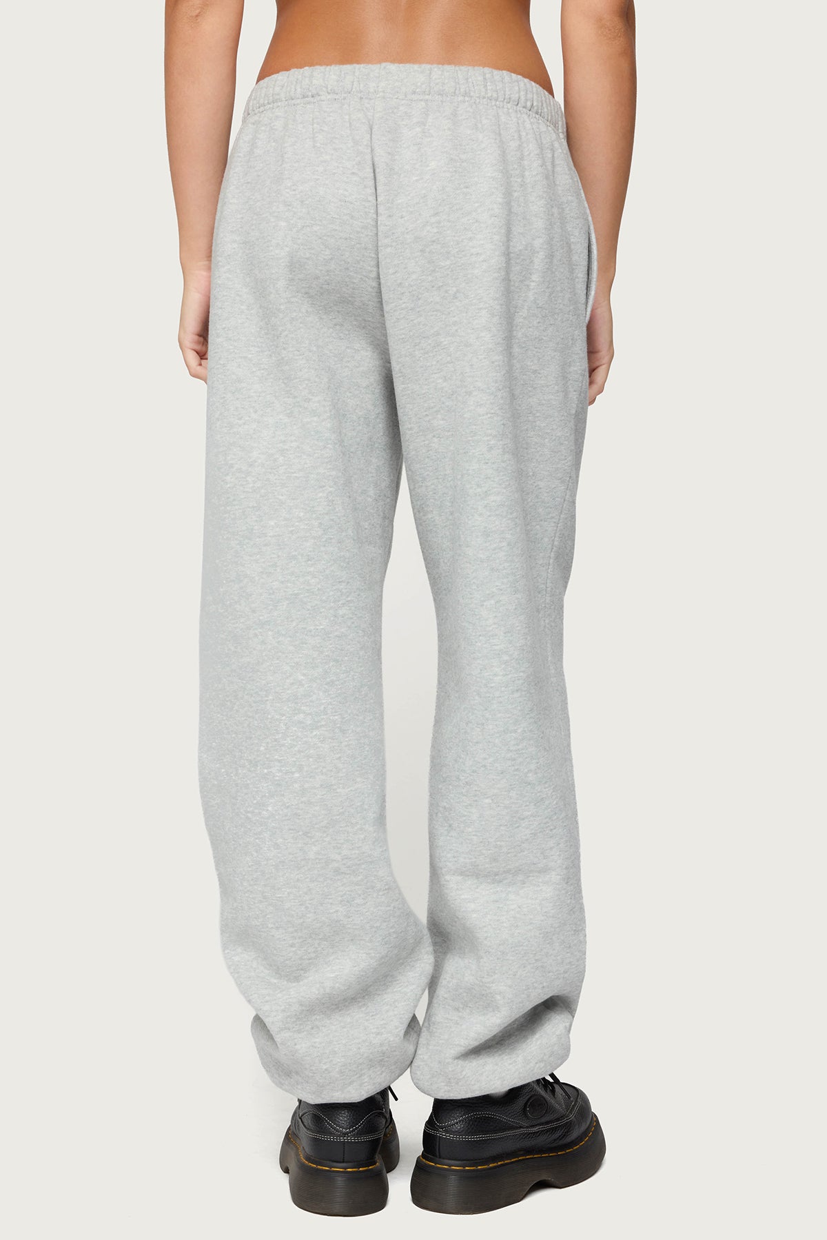 Leisure Club Sweatpants - GRAY-MELANGE