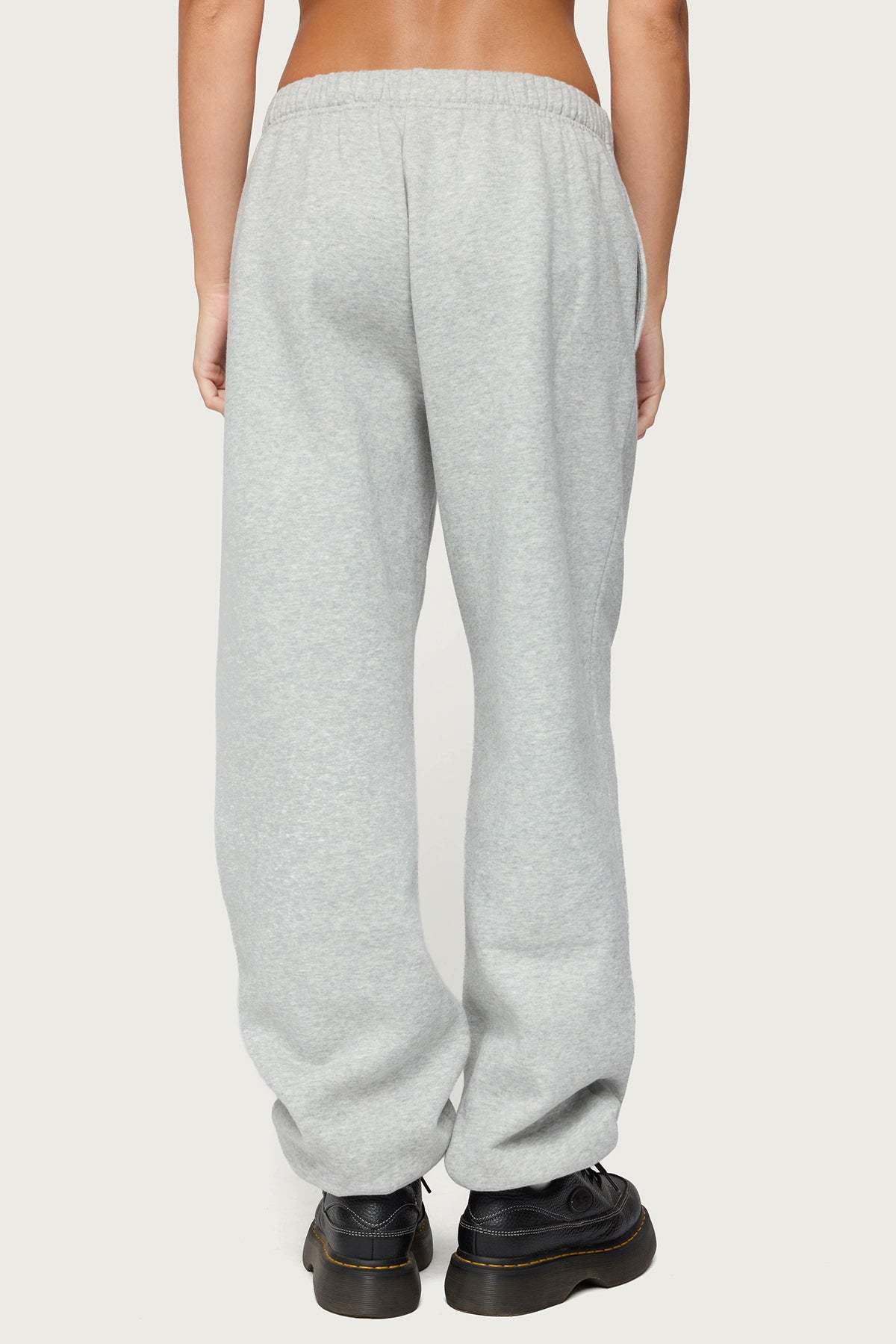 Leisure Club Sweatpants - GRAY-MELANGE