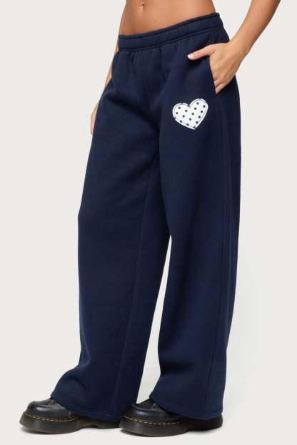 I Heart London Sweatpants - NAVY