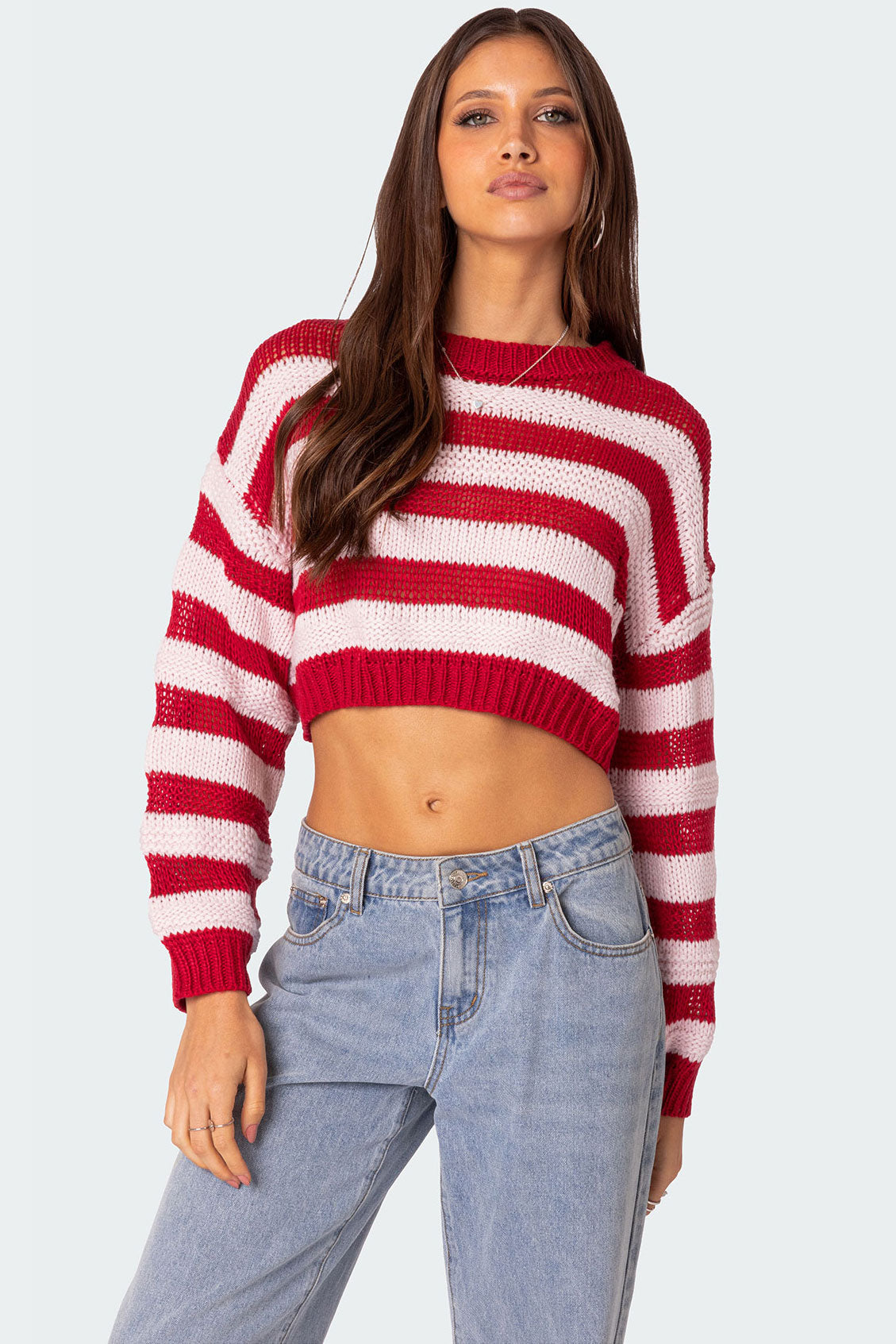 Novella Oversized Sweater - RED