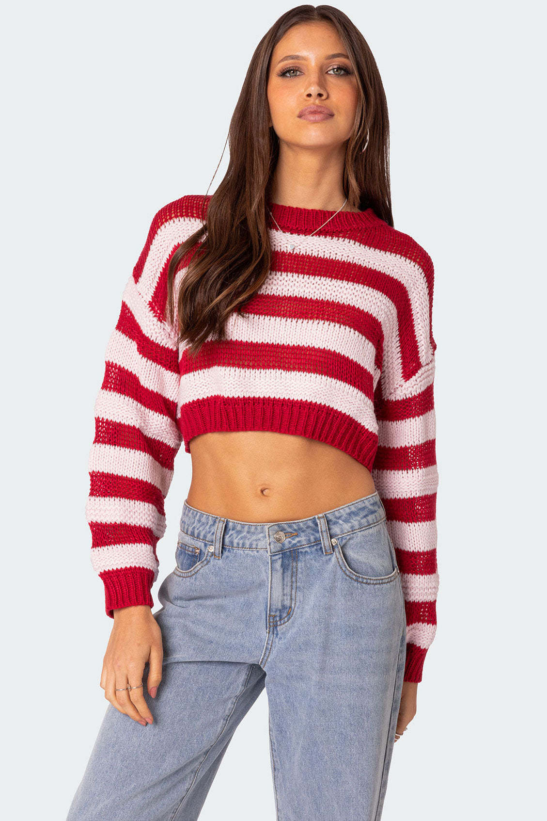 Novella Oversized Sweater - RED