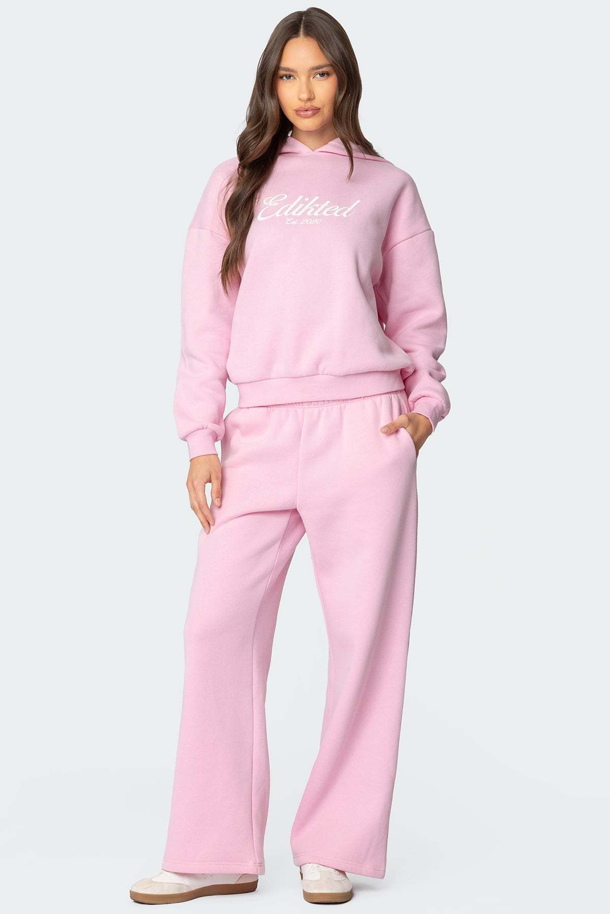 Miss Edikted Sweatpants - PINK