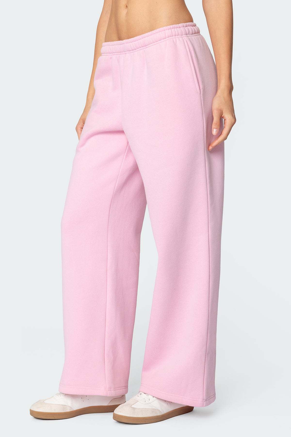 Miss Edikted Sweatpants - PINK