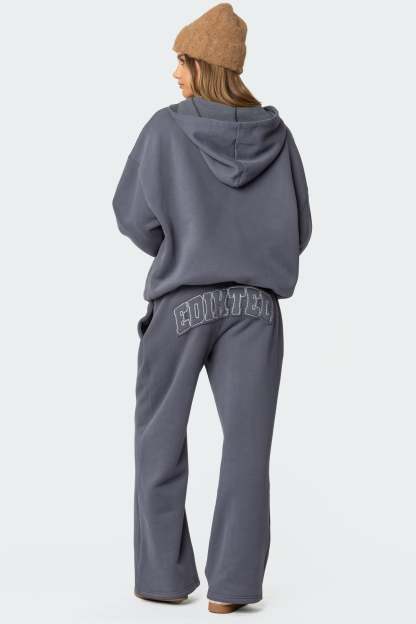 Forever Edikted Sweatpants - GRAY