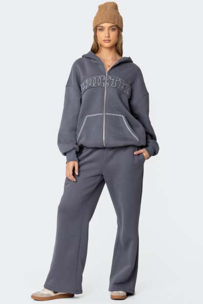 Forever Edikted Sweatpants - GRAY