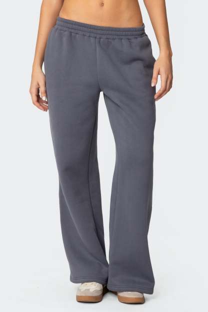 Forever Edikted Sweatpants - GRAY