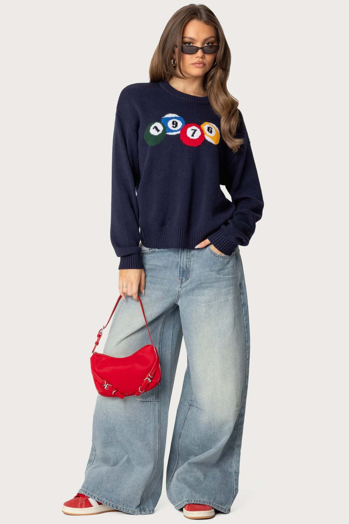 1976 Billiards Sweater - NAVY