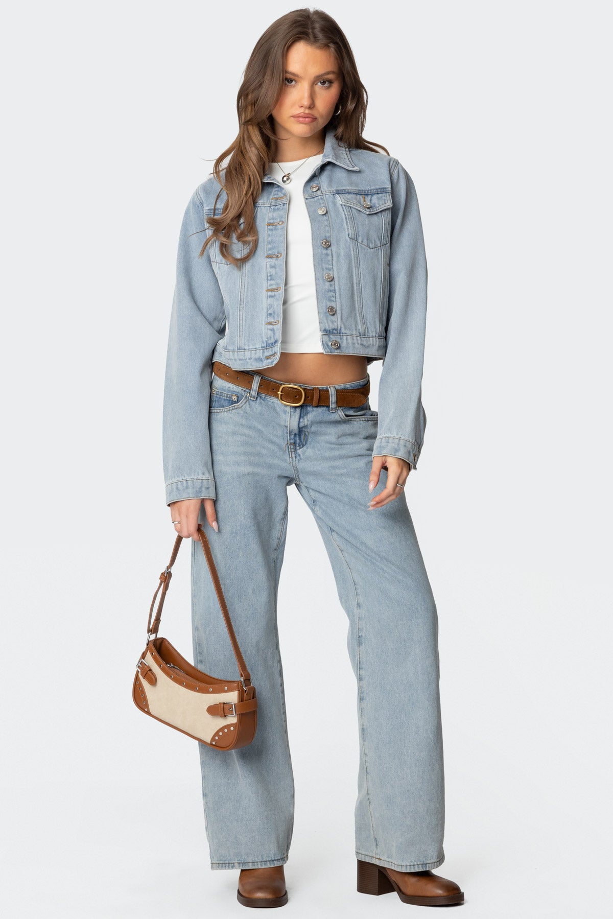 Barb Denim Jacket - LIGHT BLUE