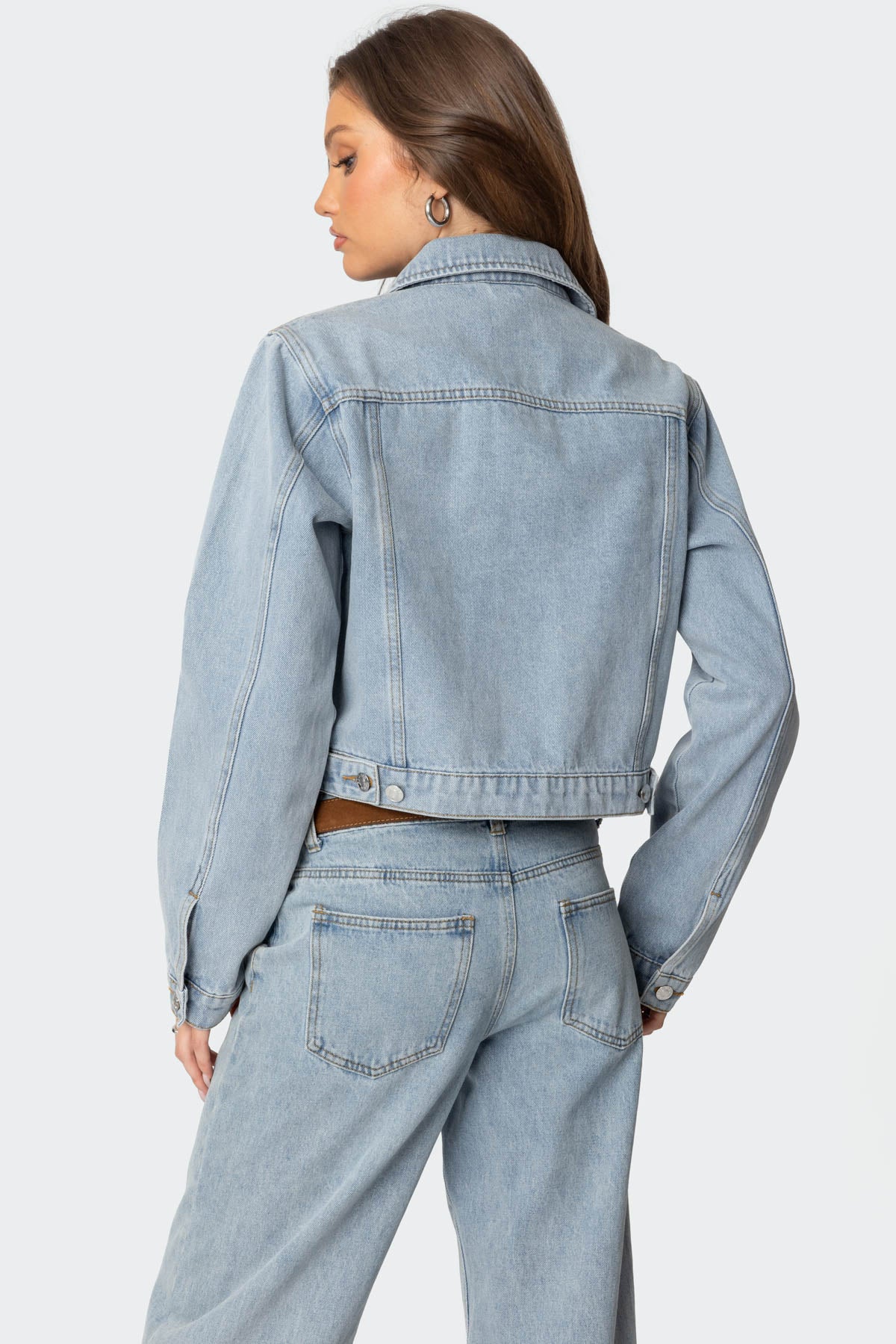 Barb Denim Jacket - LIGHT BLUE