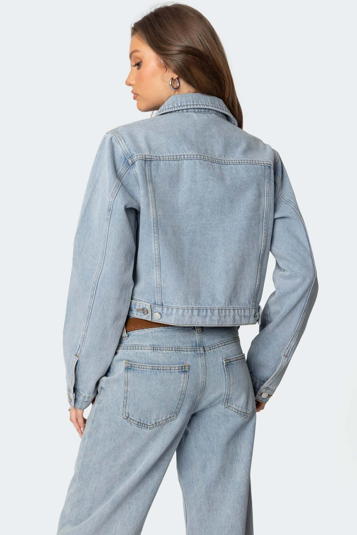 Barb Denim Jacket - LIGHT BLUE