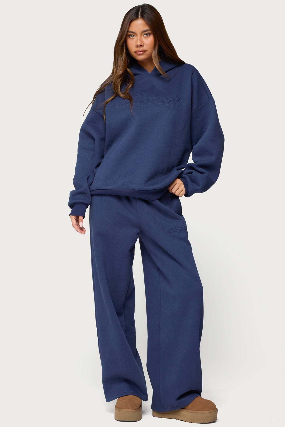 Totally Edikted Sweatpants - NAVY