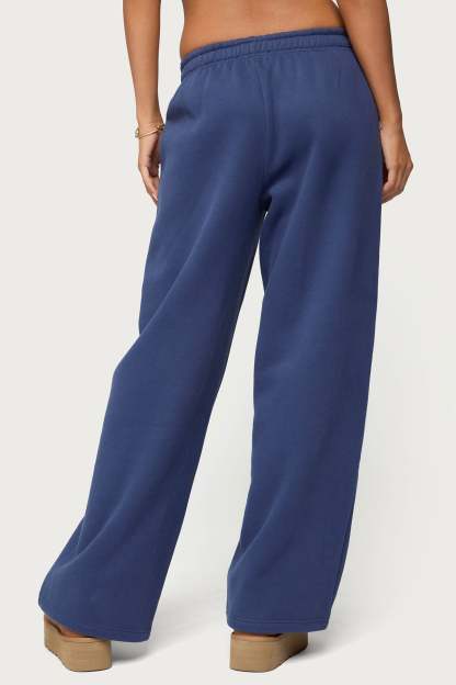 Totally Edikted Sweatpants - NAVY