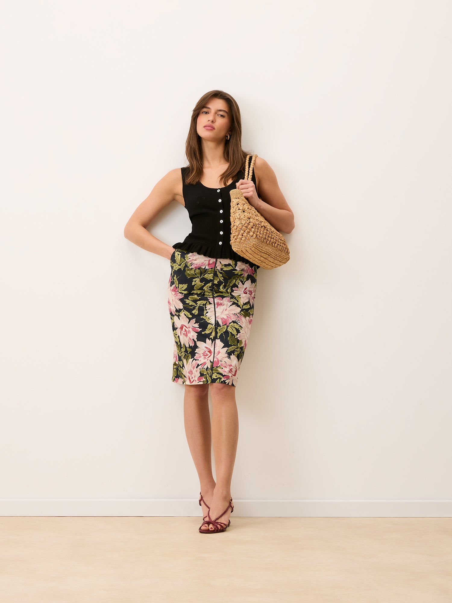 Jupe FABIA - VANITYPEONY MARINE