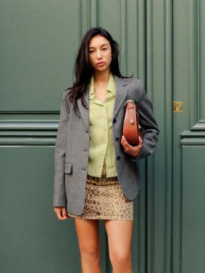 Jupe FRANCE - SAVANA MARRON