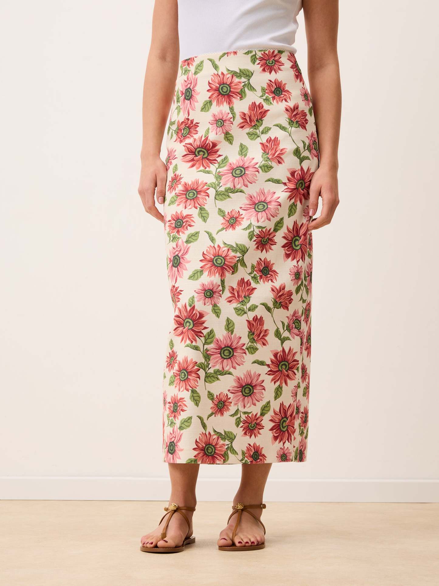 Jupe FRANCINE - SUNFLOWER ECRU