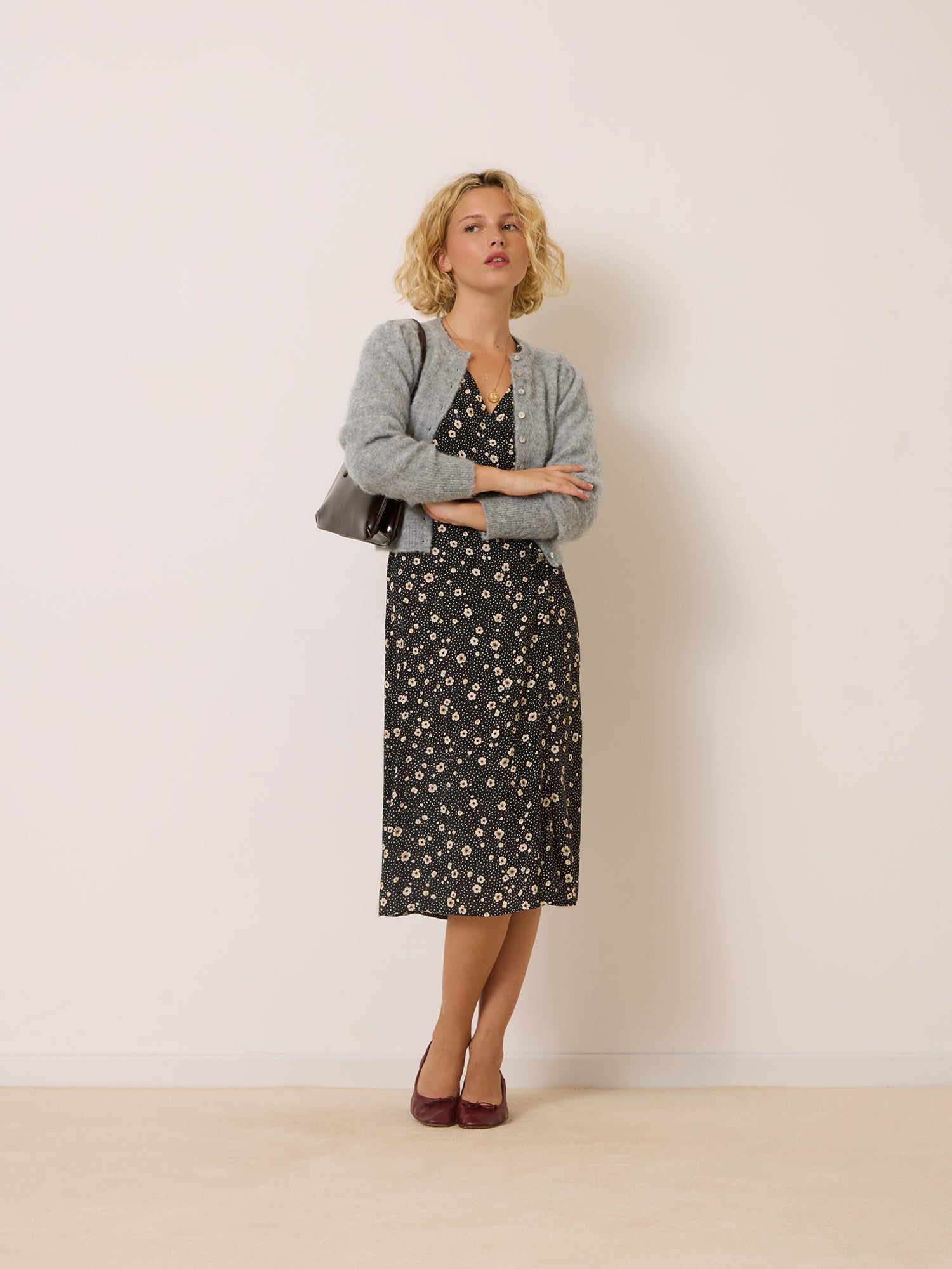 Robe GABIN - FLEURSDENUIT NOIR