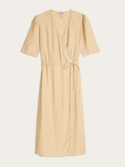 Robe GABIN - DENTELLE CRÈME