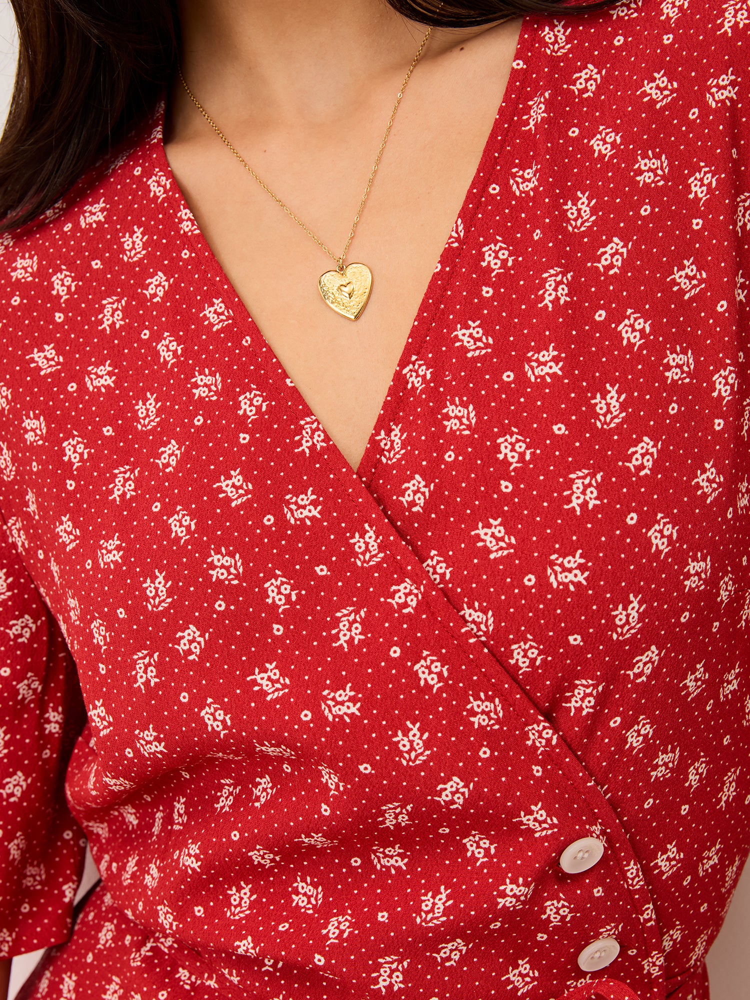 Robe GABIN - ARLESIENNE  ROUGE