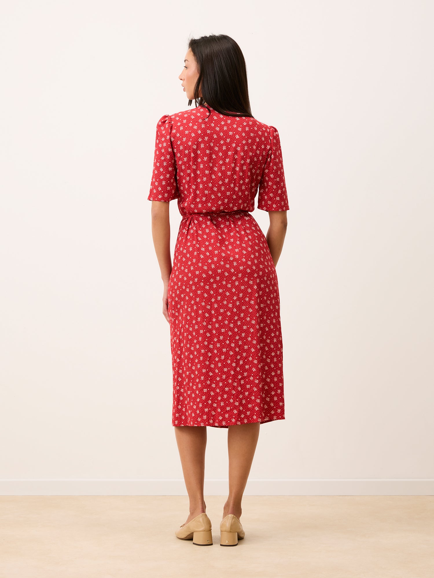 Robe GABIN - ARLESIENNE  ROUGE