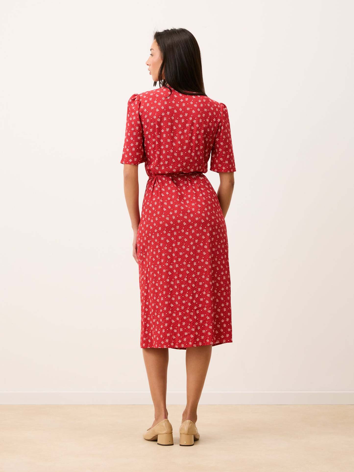 Robe GABIN - ARLESIENNE  ROUGE