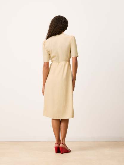 Robe GABIN - DENTELLE CRÈME