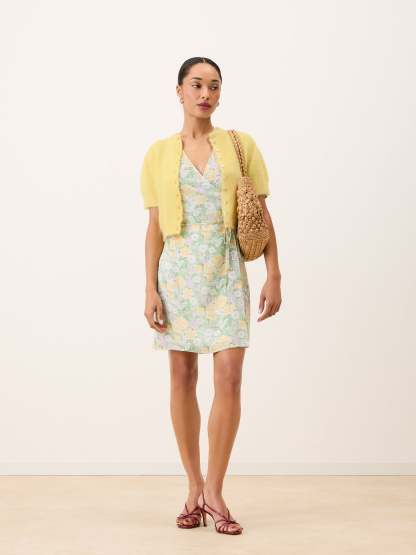 Robe GABINETTE - JARDINPARISIEN JAUNE