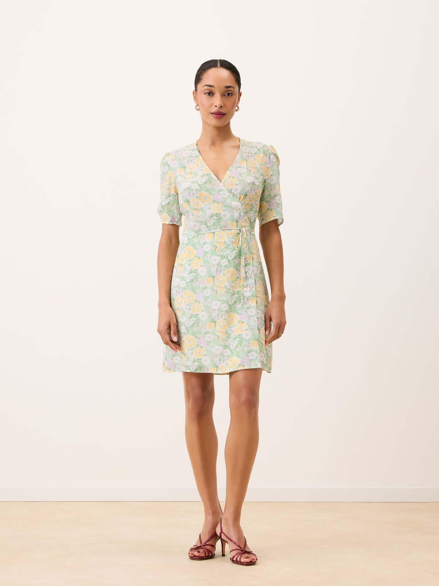 Robe GABINETTE - JARDINPARISIEN JAUNE