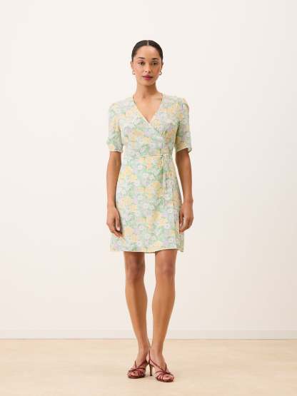 Robe GABINETTE - JARDINPARISIEN JAUNE