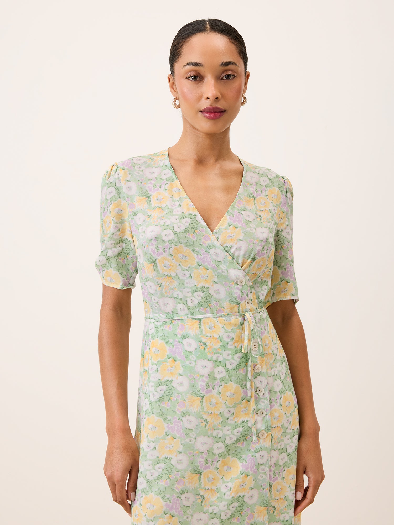 Robe GABINETTE - JARDINPARISIEN JAUNE