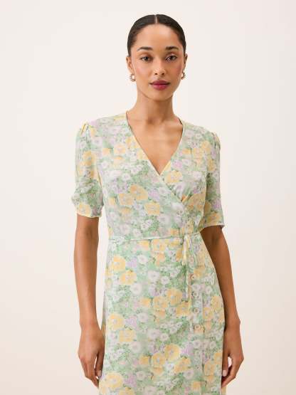 Robe GABINETTE - JARDINPARISIEN JAUNE