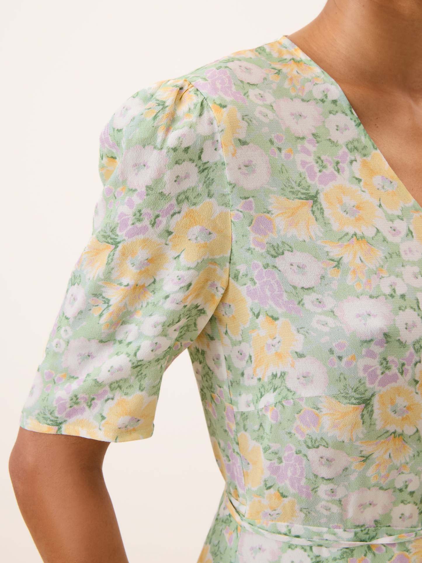 Robe GABINETTE - JARDINPARISIEN JAUNE