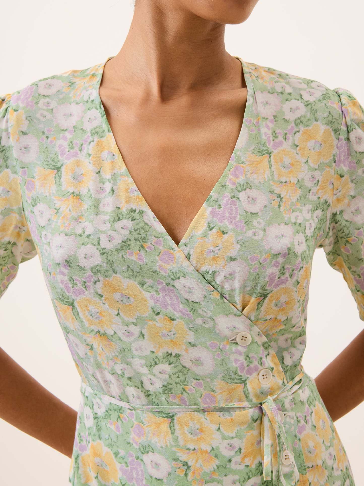 Robe GABINETTE - JARDINPARISIEN JAUNE