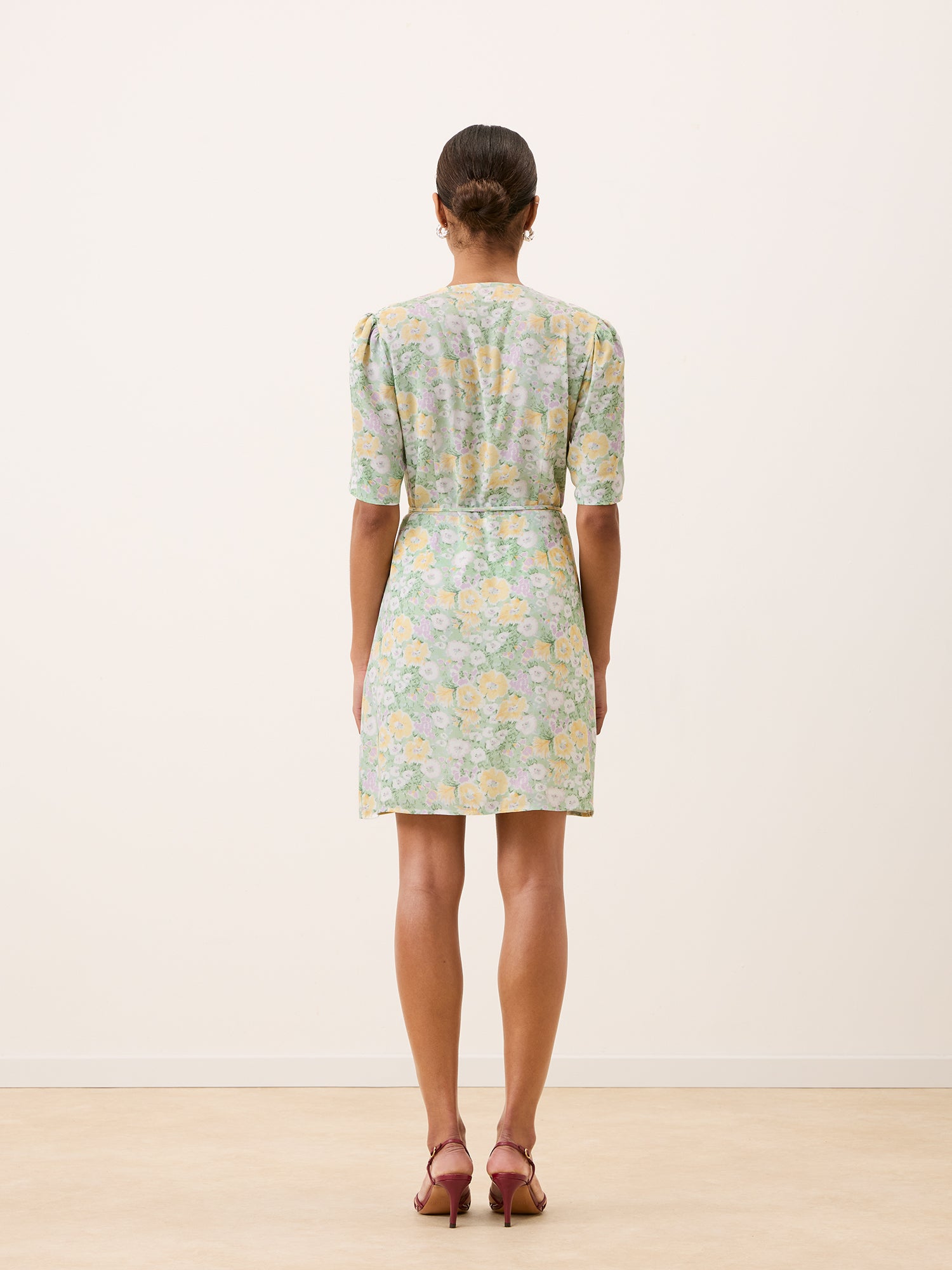 Robe GABINETTE - JARDINPARISIEN JAUNE