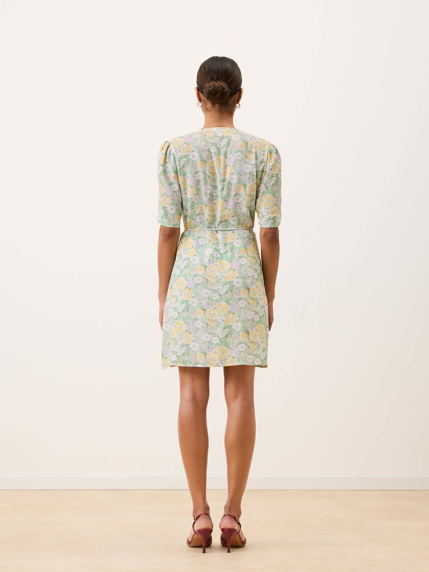 Robe GABINETTE - JARDINPARISIEN JAUNE