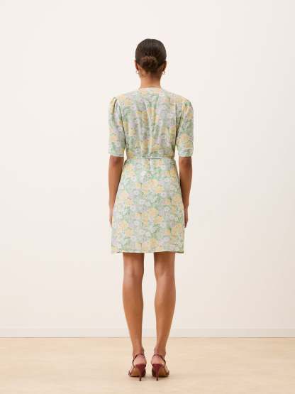 Robe GABINETTE - JARDINPARISIEN JAUNE