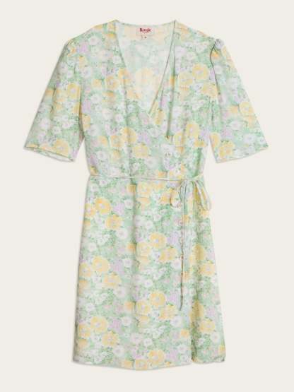 Robe GABINETTE - JARDINPARISIEN JAUNE