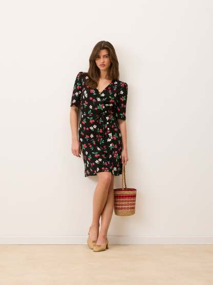 Robe GABINETTE - CHERRYBABY NOIR