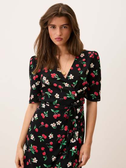 Robe GABINETTE - CHERRYBABY NOIR
