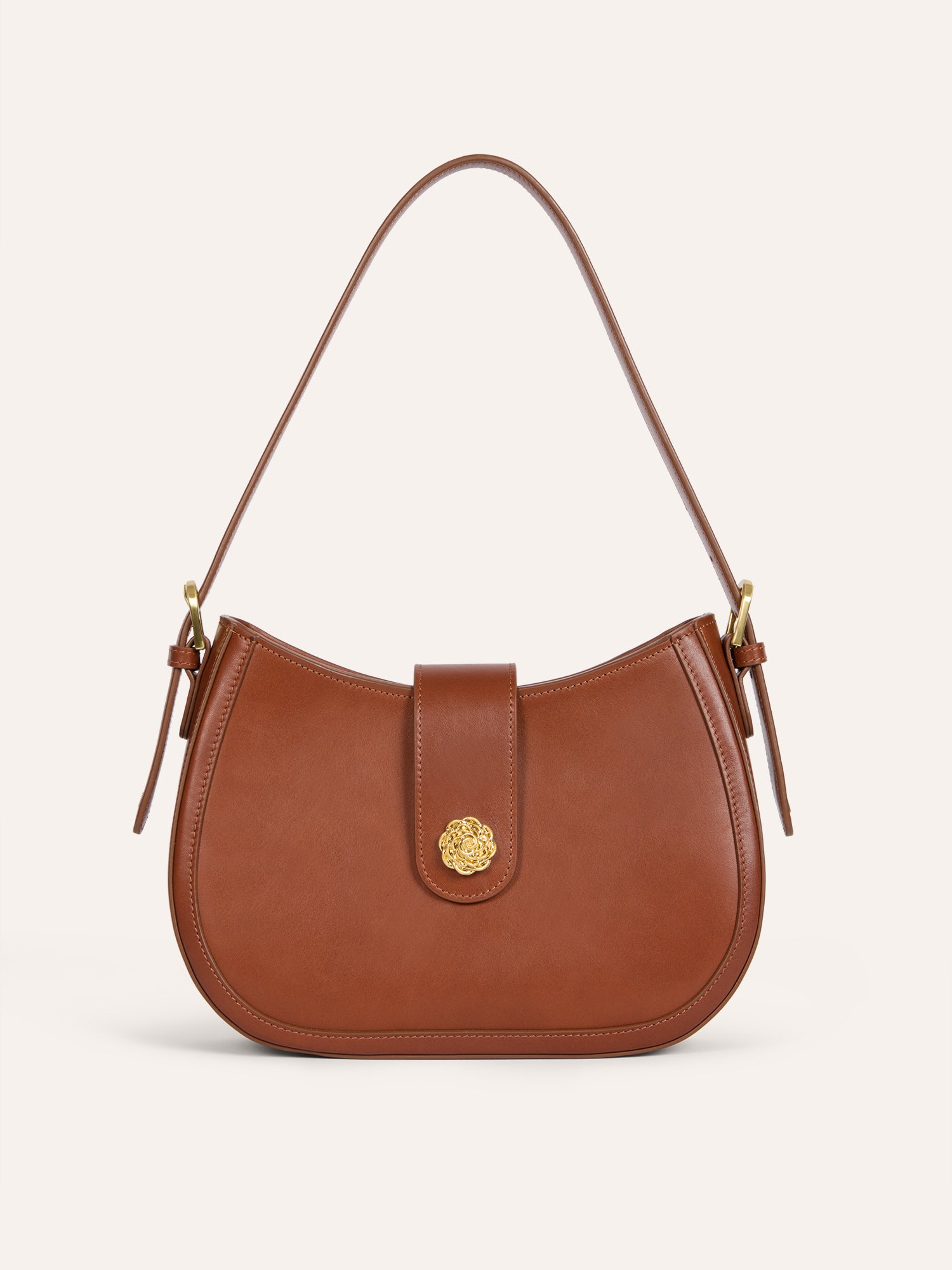 Sac GALA - Cuir Caramel