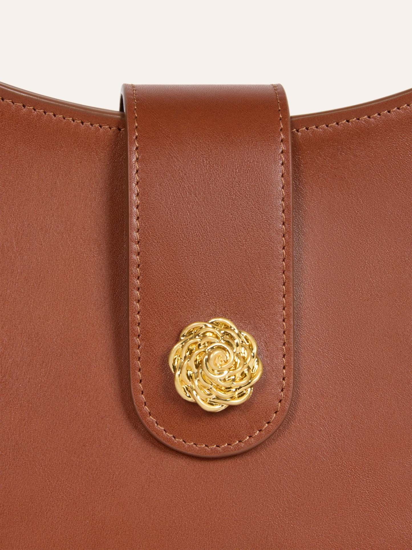 Sac GALA - Cuir Caramel