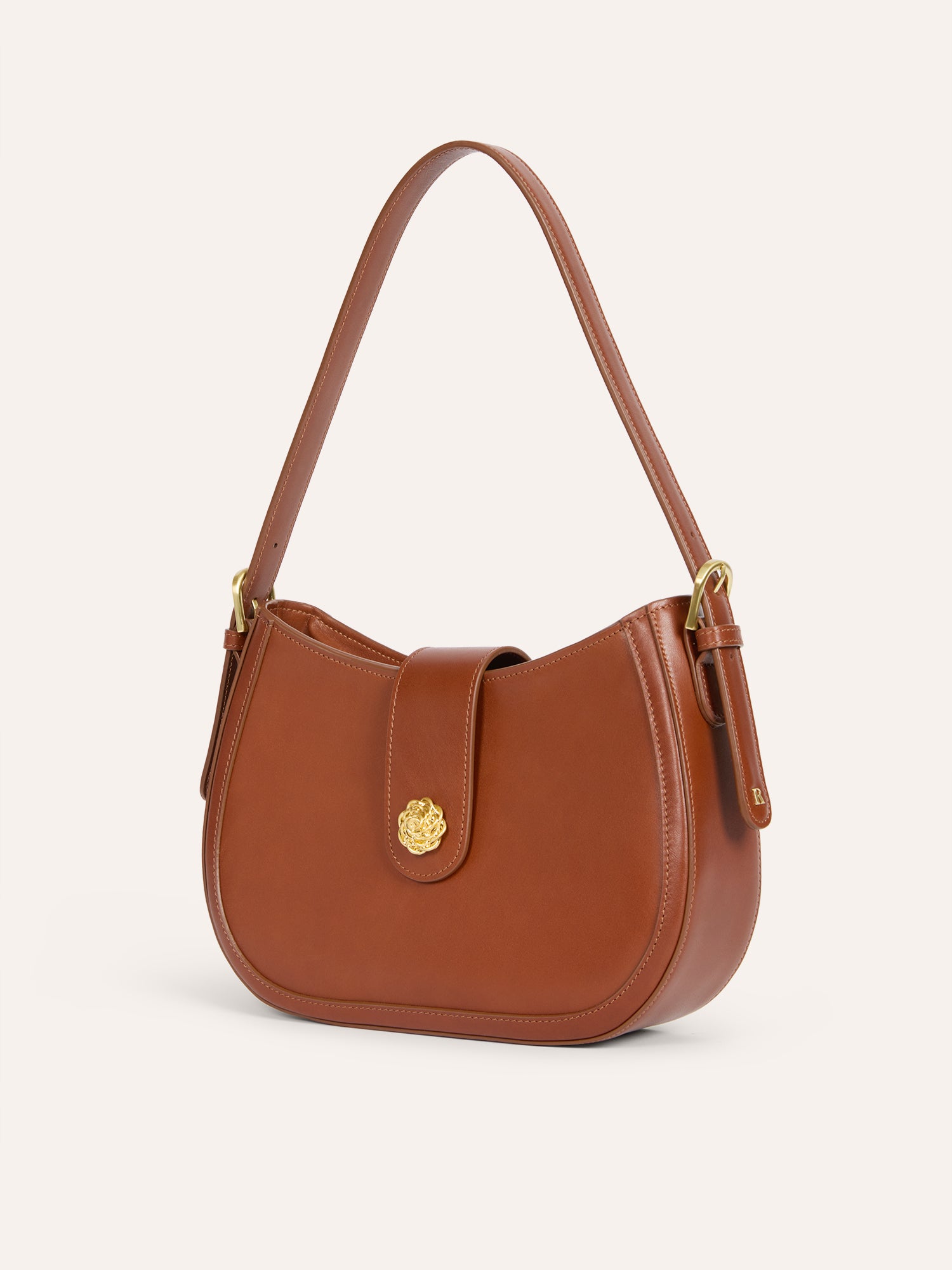 Sac GALA - Cuir Caramel