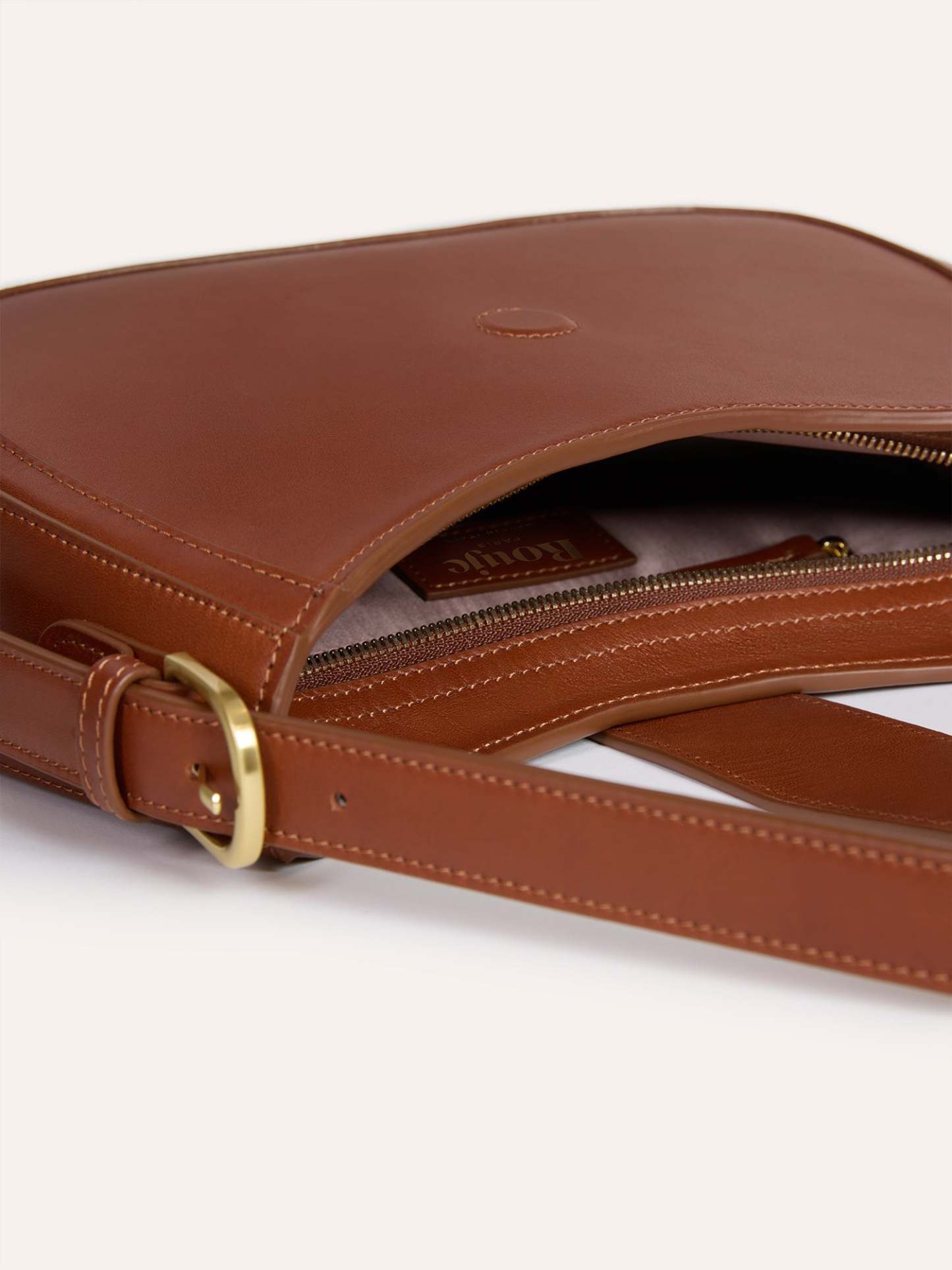 Sac GALA - Cuir Caramel