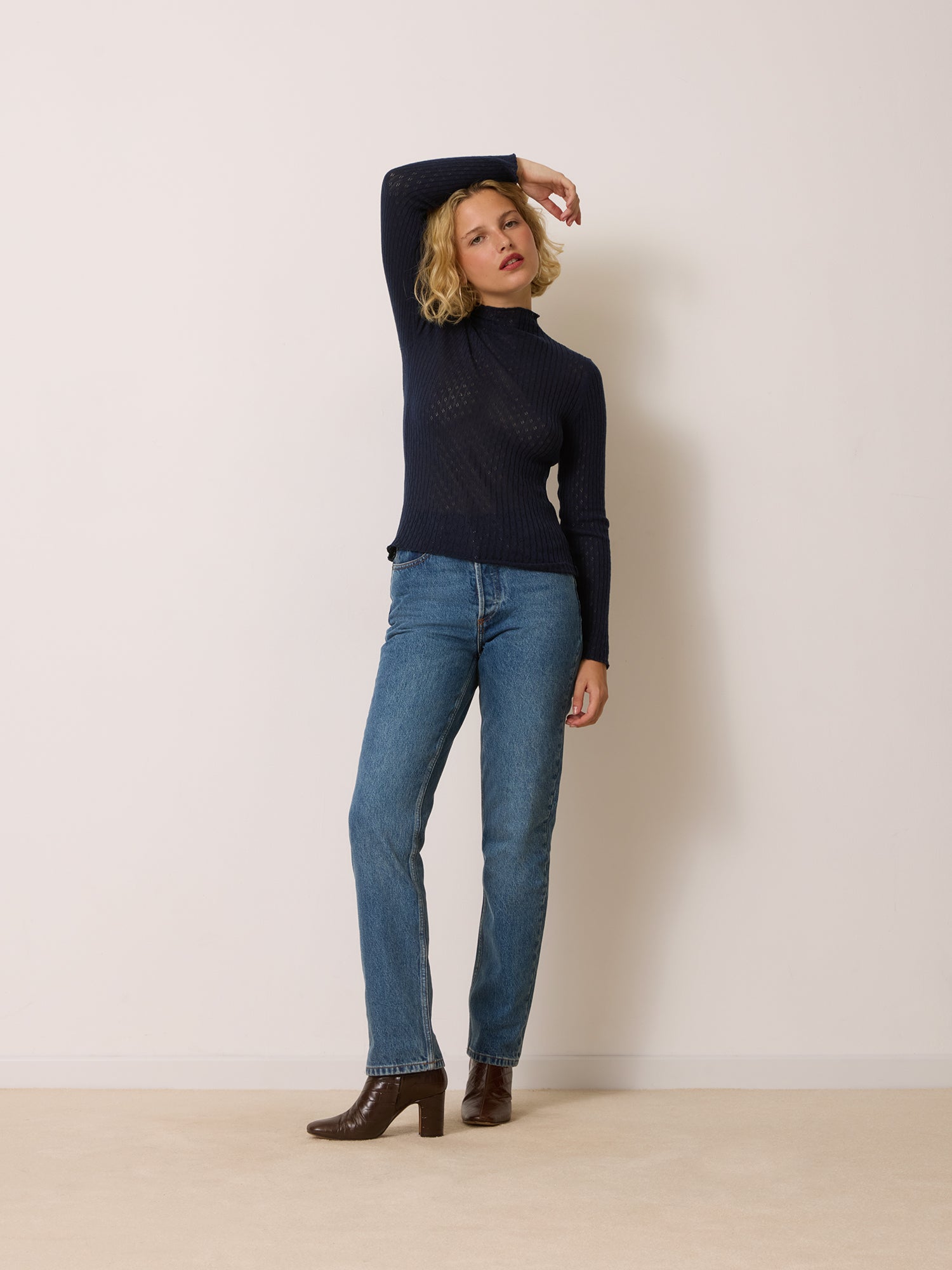 Pull GALINA - Uni Bleu