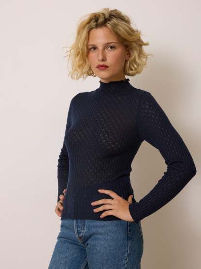 Pull GALINA - Uni Bleu