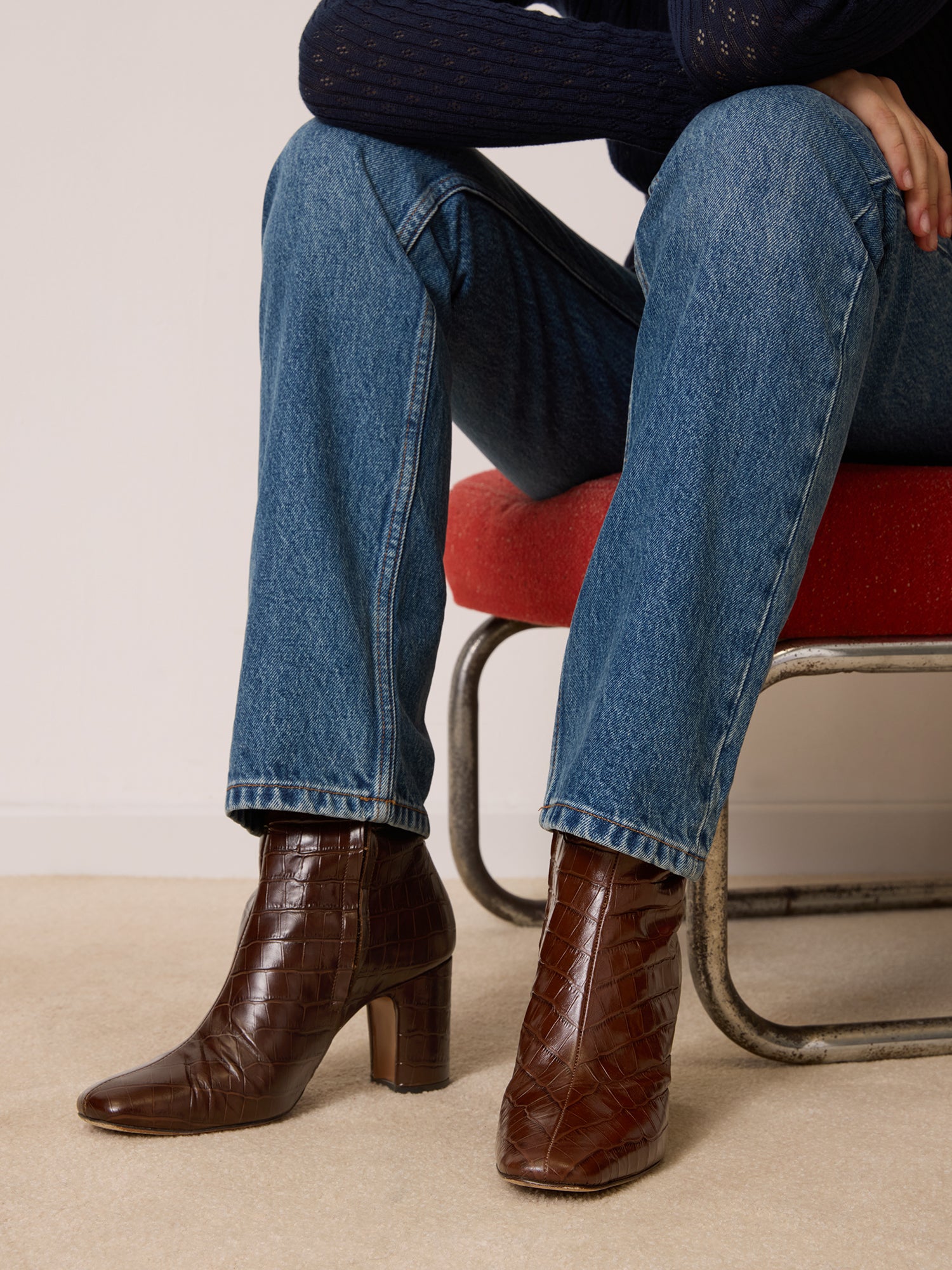 Bottines CLAUDIA - CRO CHOCO